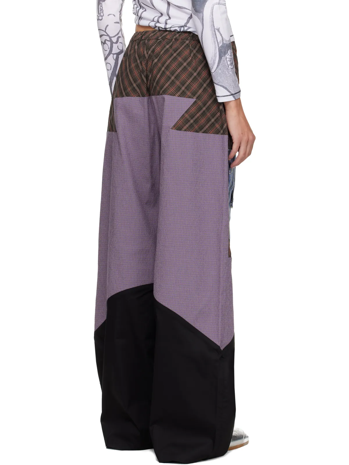 Chopova Lowena Tartan Vega トラウザーズ - 画像3