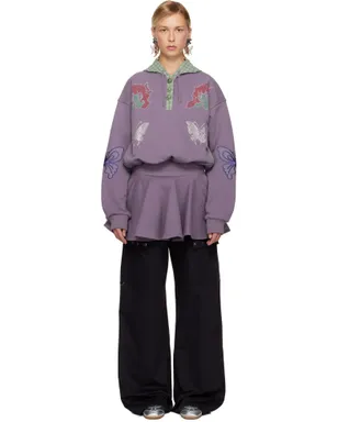 Chopova Lowena Quimby フード付き ミディアムワンピース - サムネイル1