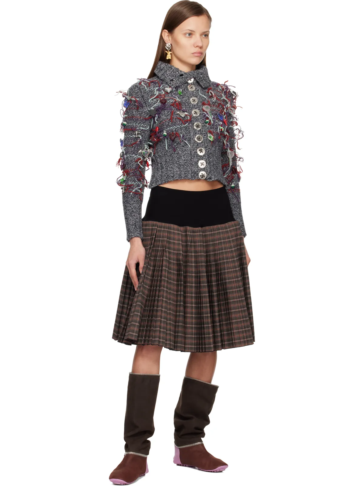 Chopova Lowena Little Friend ドロップピアス - 画像4