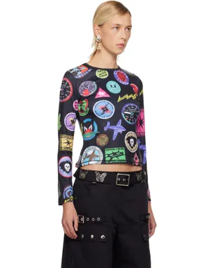 Chopova Lowena Patch Print Fitted Jersey トップス - サムネイル2