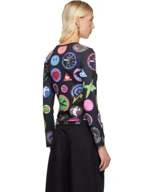 Chopova Lowena Patch Print Fitted Jersey トップス - サムネイル3