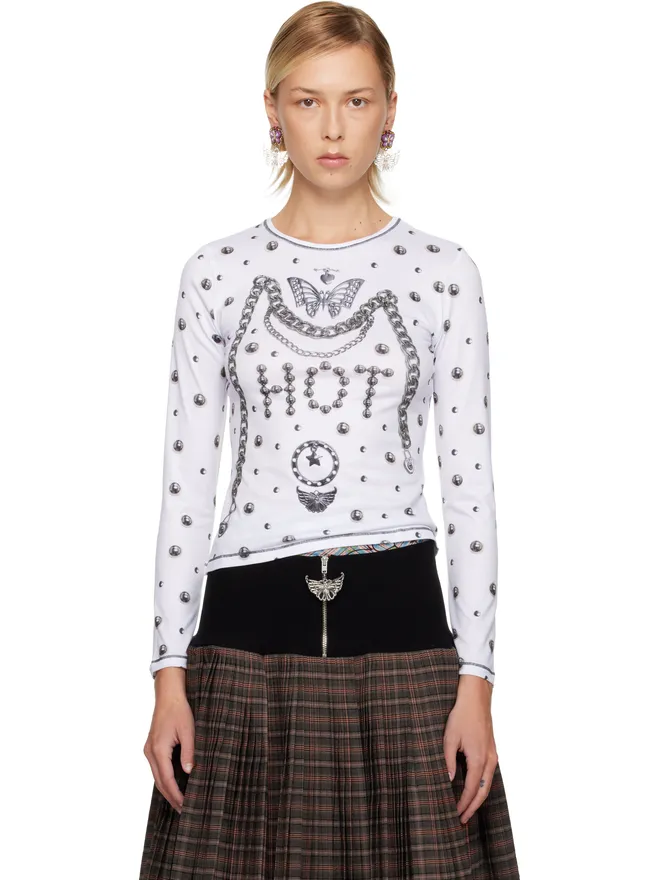 Chopova Lowena Chopova Lowena 'HOT' Fitted Jersey トップスの商品画像