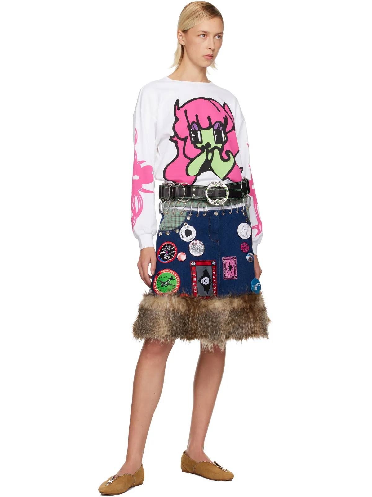 Chopova Lowena Bashful Oversized Jersey トップス - 画像4