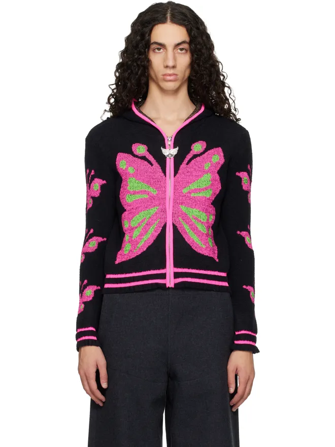 Chopova Lowena Chopova Lowena Neon Butterfly フーディの商品画像