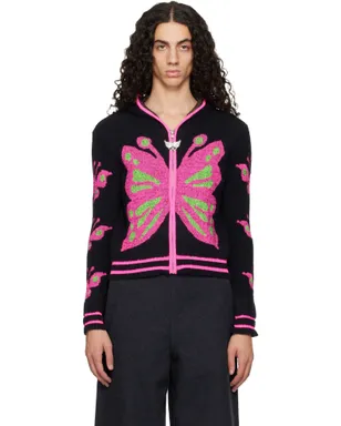 Chopova Lowena Neon Butterfly フーディ - サムネイル1