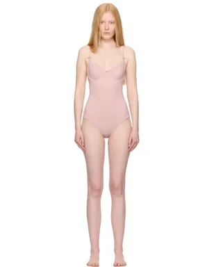 SKIMS Retro Shapewear Unlined Demi Brief ボディスーツ - サムネイル1