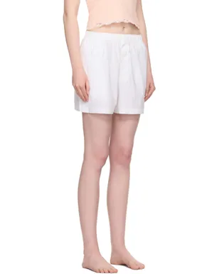 SKIMS Cotton Poplin ボクサー パジャマ ショートパンツ - サムネイル2