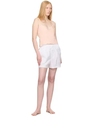 SKIMS Cotton Poplin ボクサー パジャマ ショートパンツ - サムネイル4
