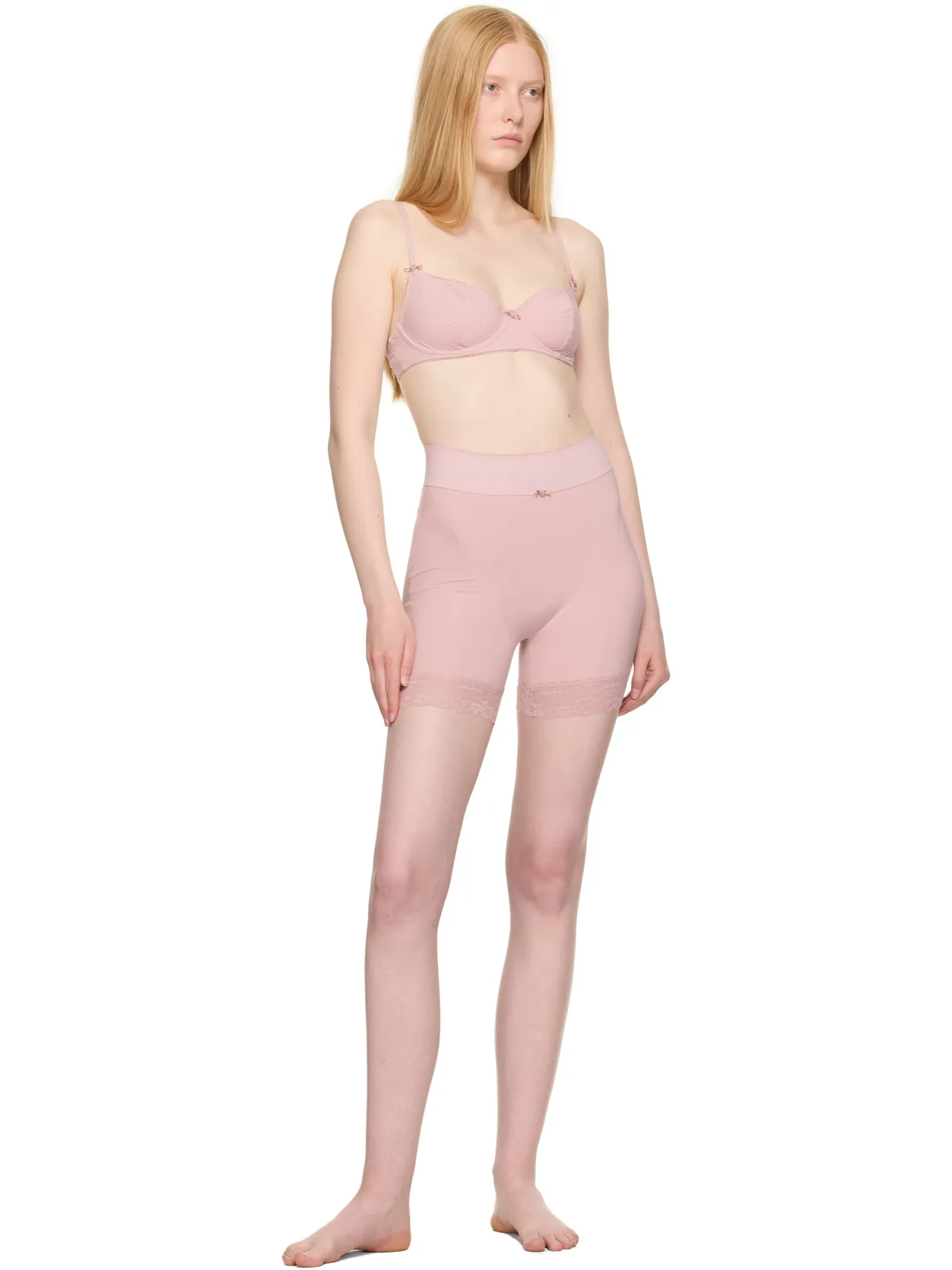 SKIMS Vintage Shapewear ミッドサイ ショートパンツ - 画像4