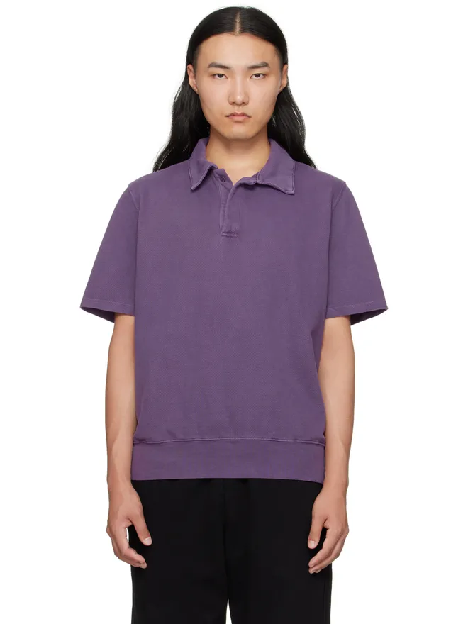 Les Tien Les Tien Banded Tennis ピケ 半袖ポロシャツの商品画像
