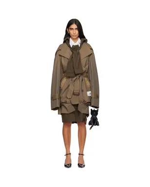Maison MIHARA YASUHIRO Reversed Front トレンチコート - サムネイル1