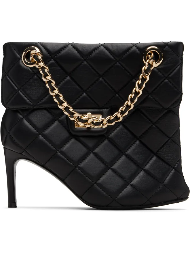 Maison MIHARA YASUHIRO Maison MIHARA YASUHIRO Quilted Bag Detail ピンヒール ショートブーツの商品画像