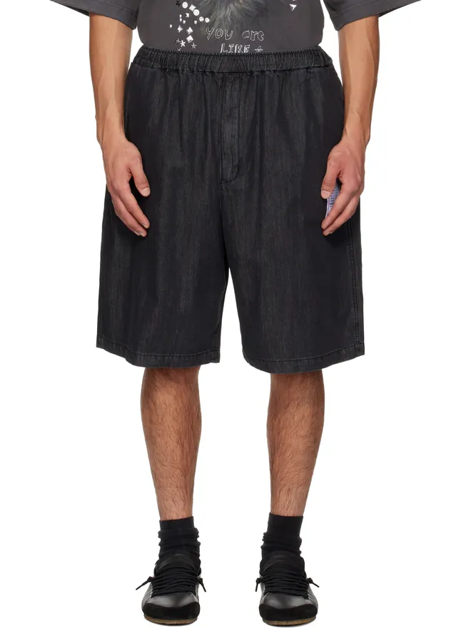 Maison MIHARA YASUHIRO Maison MIHARA YASUHIRO Cotton Tencel デニムショートパンツの商品画像