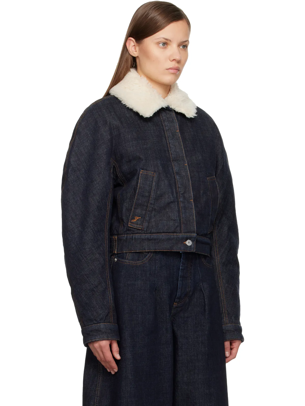 JACQUEMUS 'The Ovalo de-Nîmes' デニム ボンバージャケット - 画像2