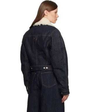 JACQUEMUS 'The Ovalo de-Nîmes' デニム ボンバージャケット - サムネイル3