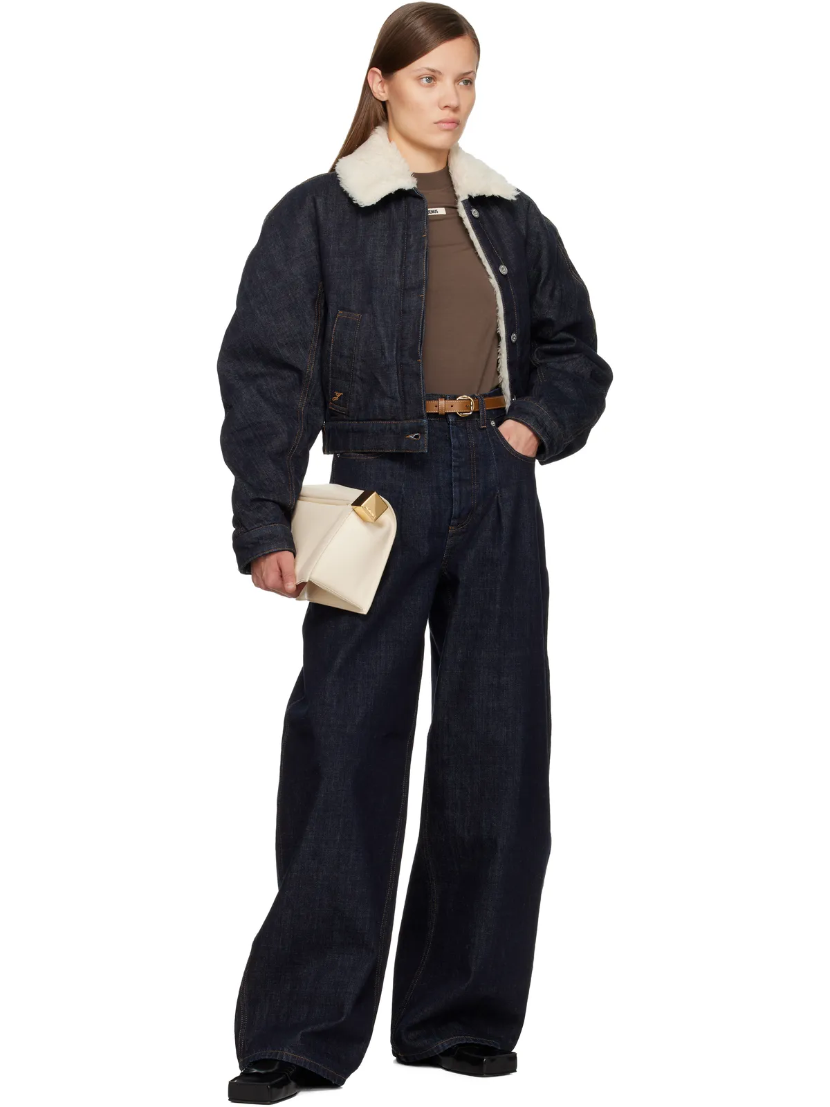 JACQUEMUS 'The Ovalo de-Nîmes' デニム ボンバージャケット - 画像4