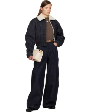 JACQUEMUS 'The Ovalo de-Nîmes' デニム ボンバージャケット - サムネイル4