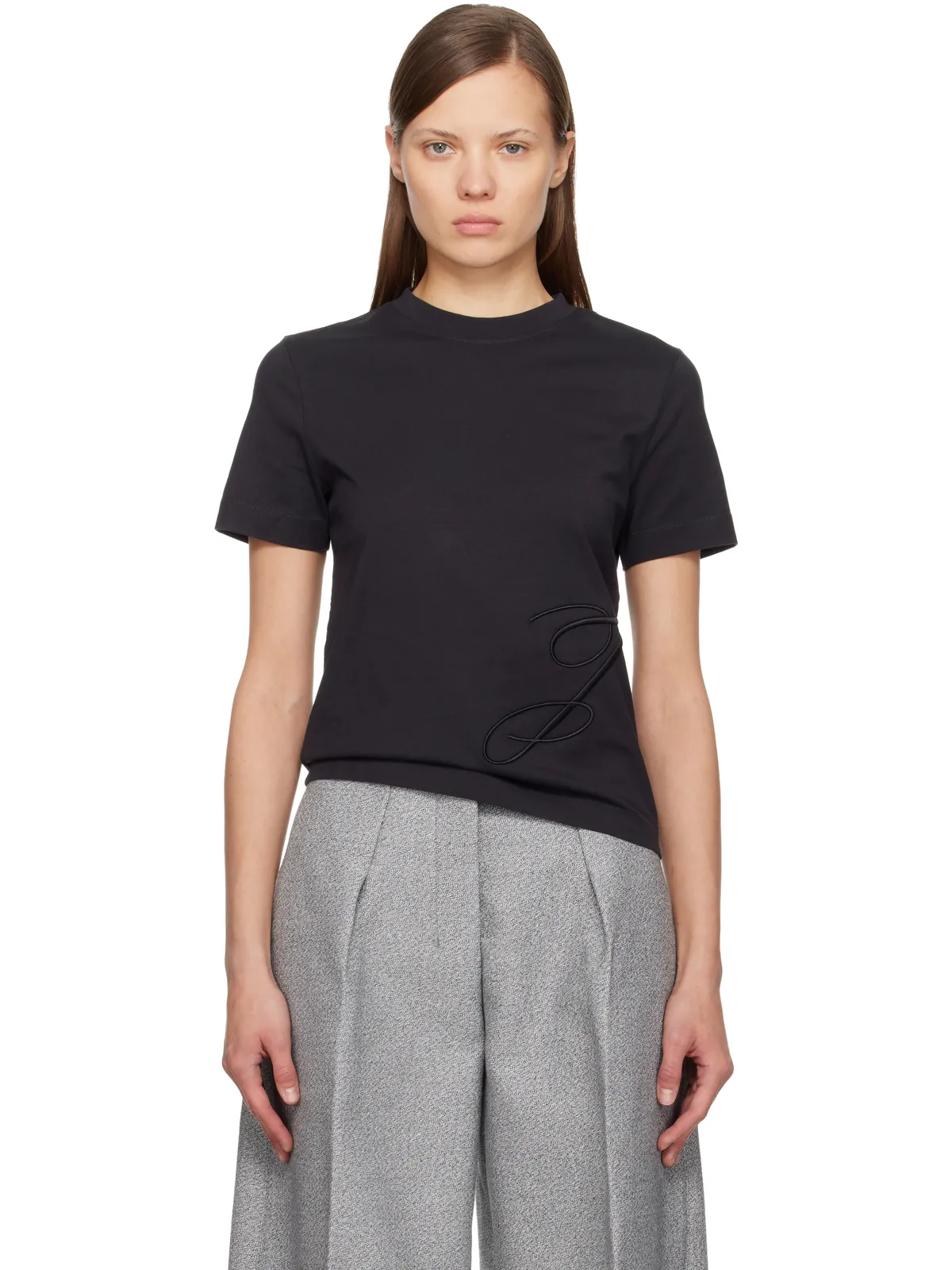 JACQUEMUS 'The J' Tシャツ - 画像1