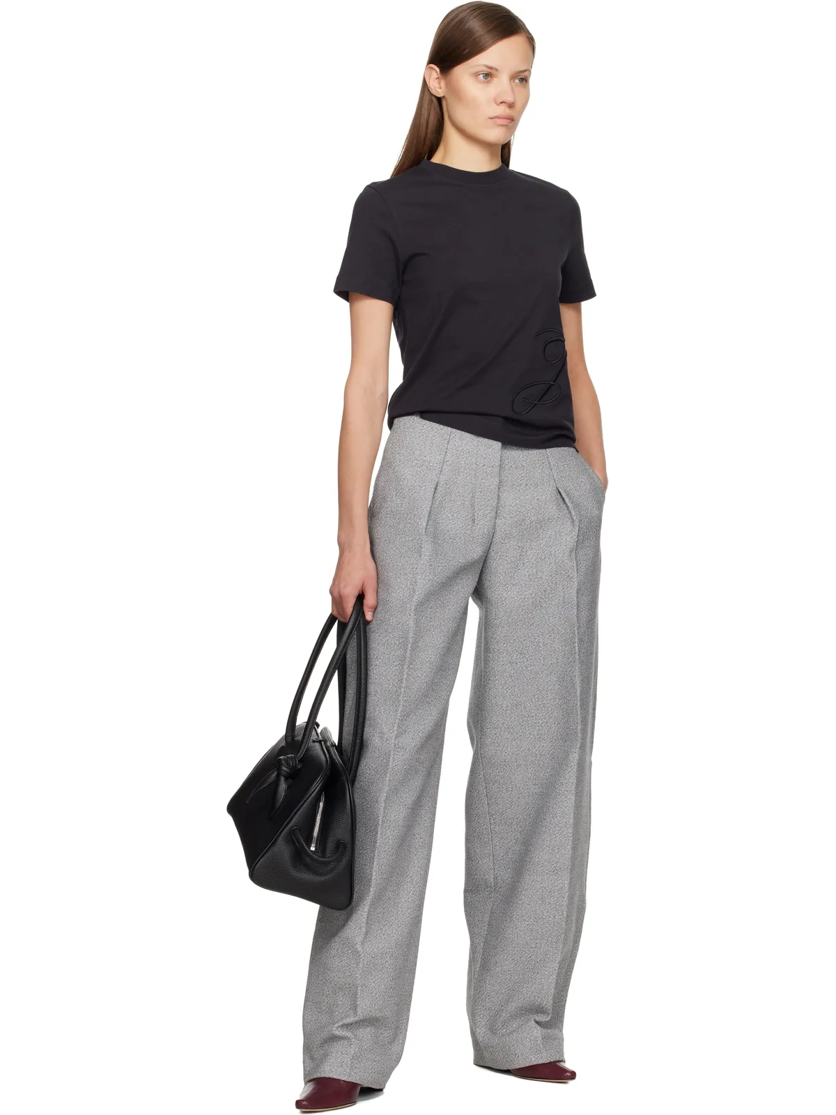 JACQUEMUS 'The J' Tシャツ - 画像4