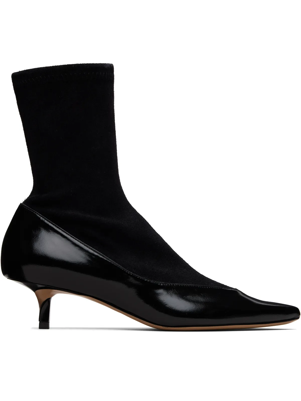 JACQUEMUS 'The Tourni pumped ankle' ブーツ - 画像1