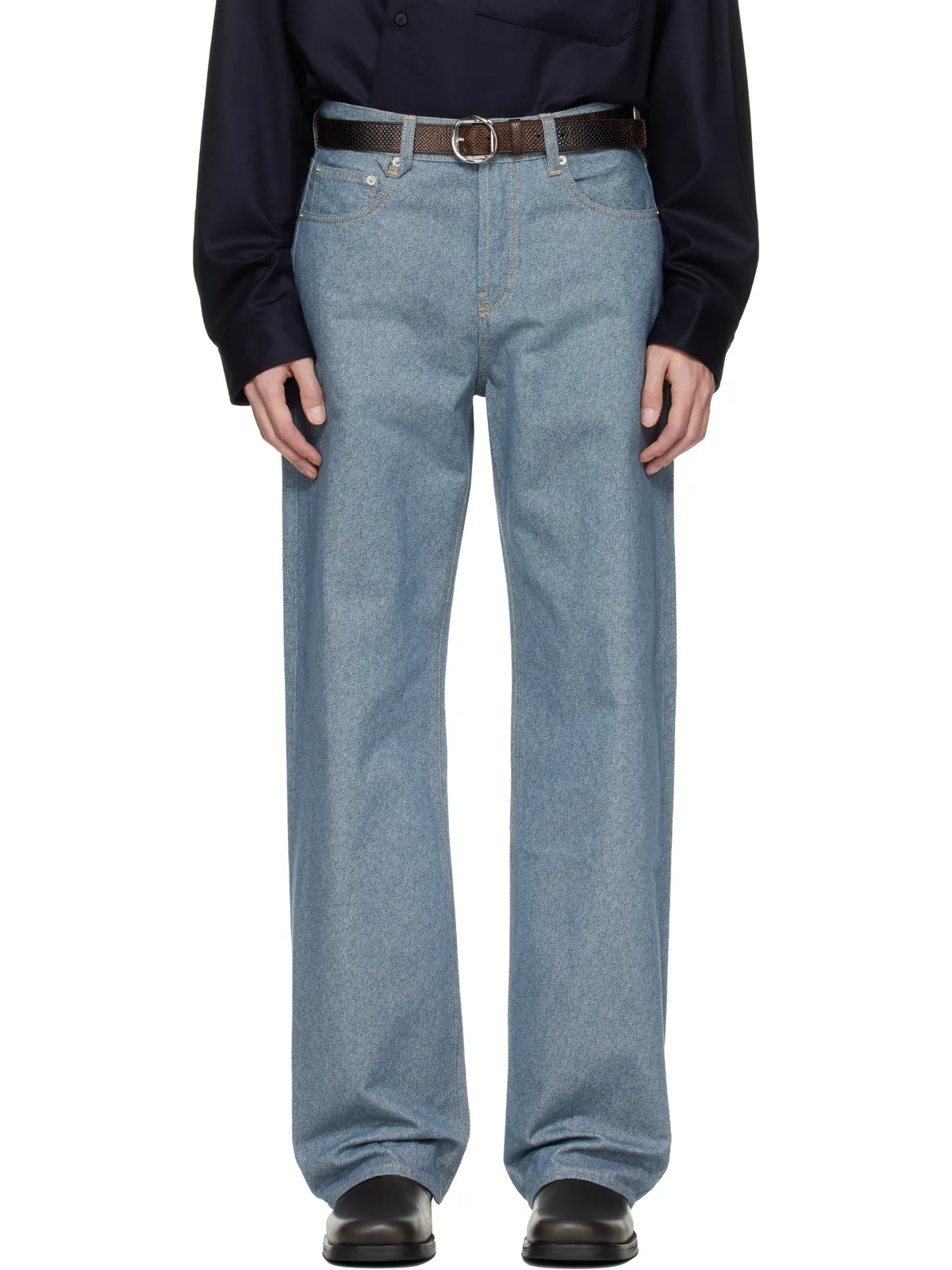 JACQUEMUS 'The straight de-Nîmes' ジーンズ - 画像1