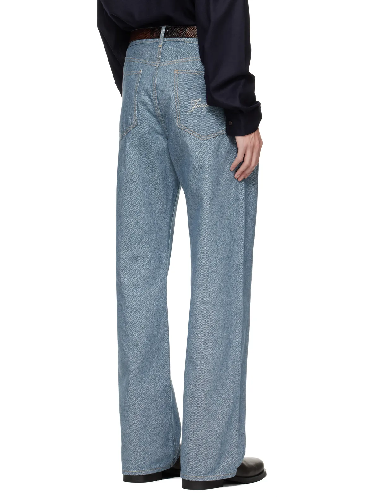JACQUEMUS 'The straight de-Nîmes' ジーンズ - 画像3