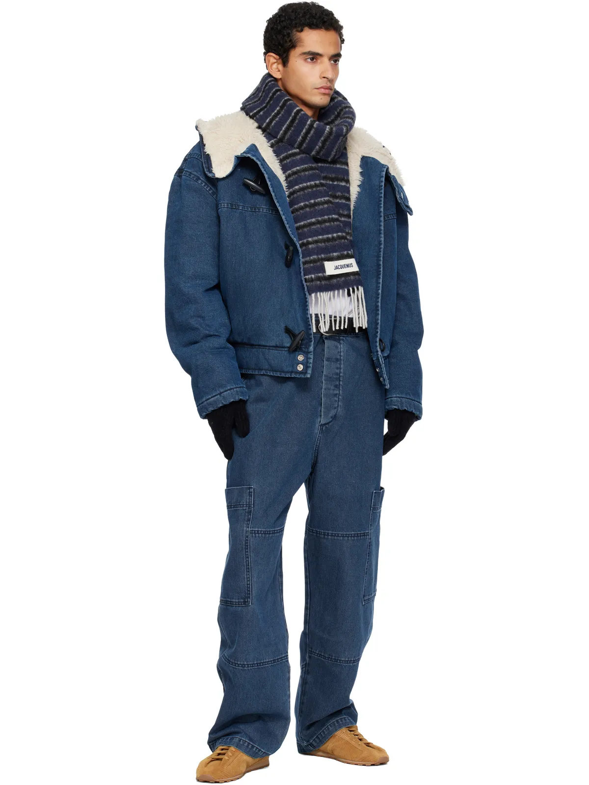 JACQUEMUS 'The Gros Grain' グローブ - 画像3