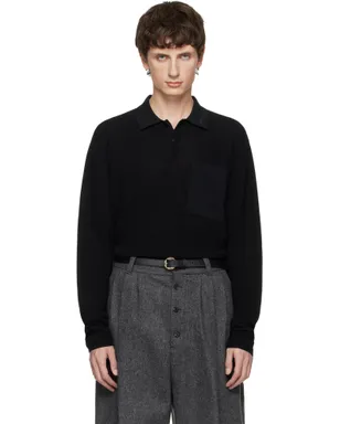 JACQUEMUS 'Le Polo Tricot' ニットポロシャツ - サムネイル1