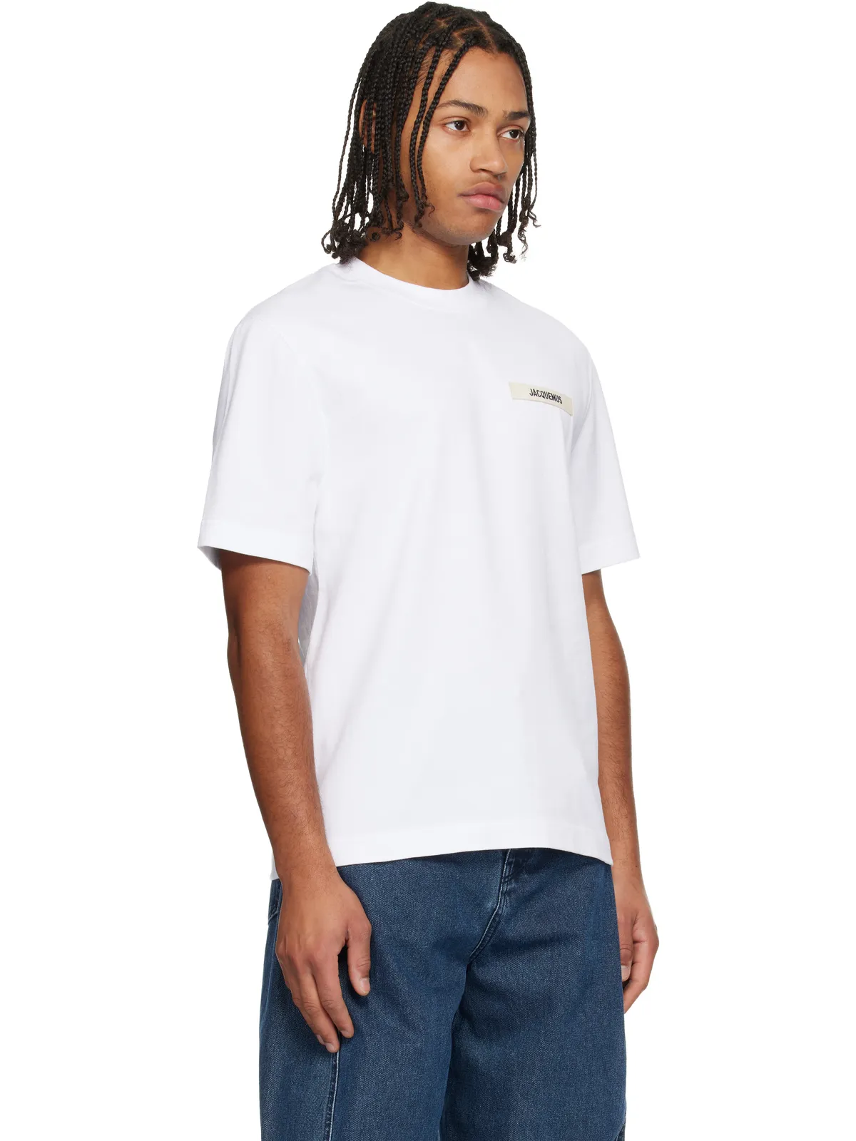 JACQUEMUS 'Le T-shirt Gros Grain' Tシャツ - 画像2