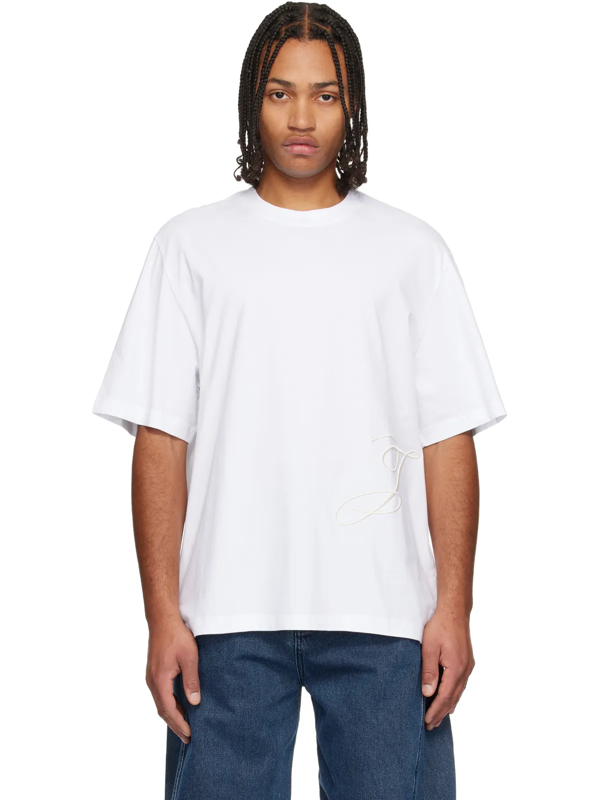 JACQUEMUS 'Le T-shirt J MC' Tシャツ - 画像1