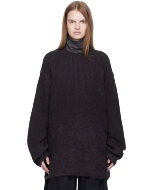YOHJI YAMAMOTO Gradation ラウンドネック セーター - サムネイル1