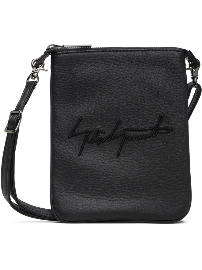YOHJI YAMAMOTO YOHJI YAMAMOTO Signature 'Sacoche' ポーチの商品画像