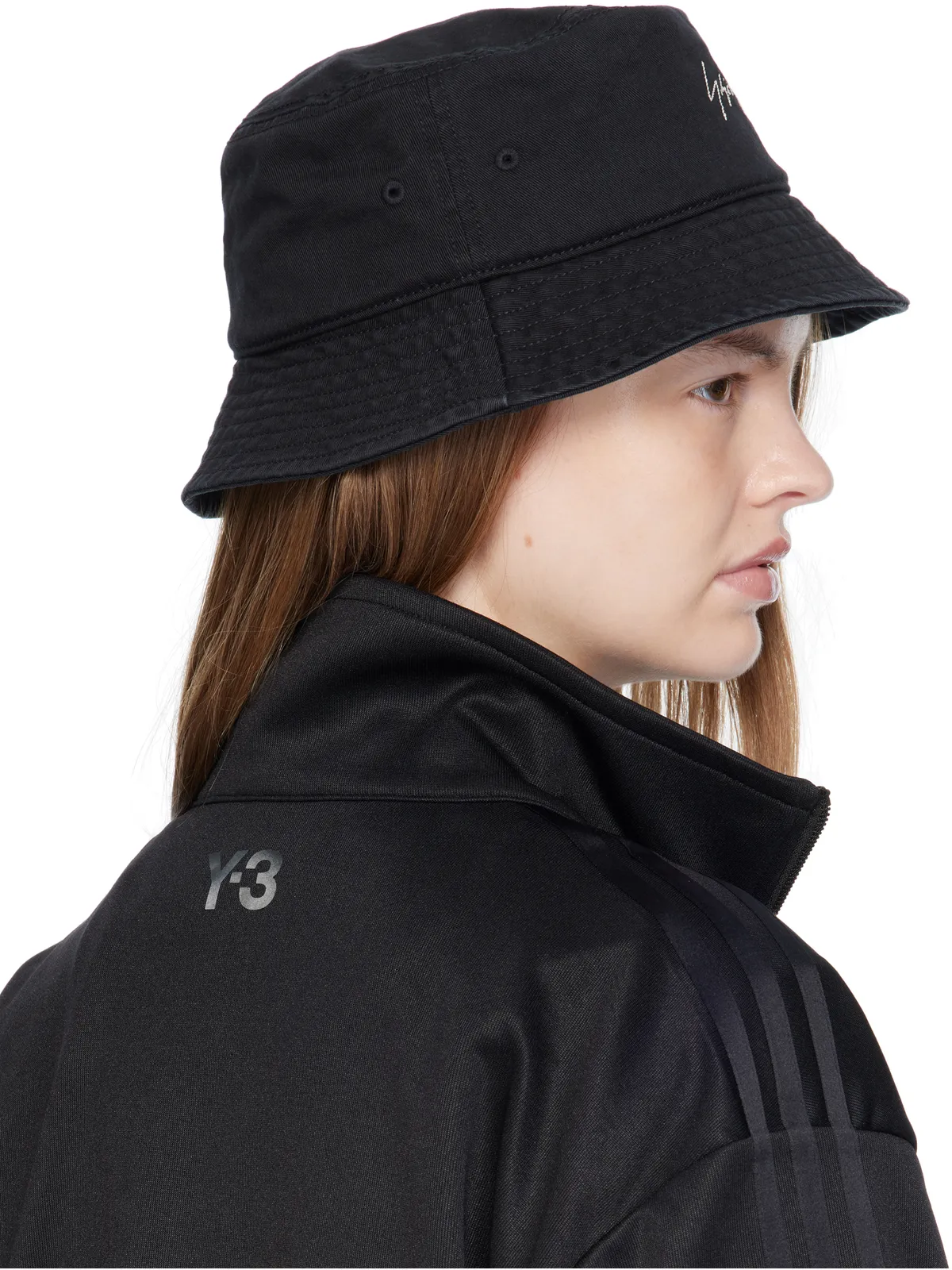YOHJI YAMAMOTO Y-3 KURO バケットハット - 画像3
