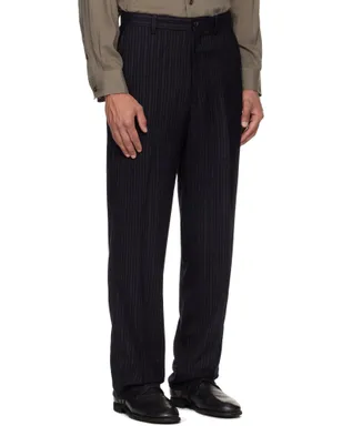 YOHJI YAMAMOTO Suit RY Heather ST Flat トラウザーズ - サムネイル2