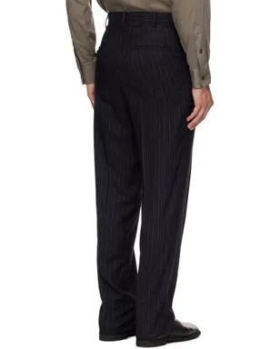 YOHJI YAMAMOTO Suit RY Heather ST Flat トラウザーズ - サムネイル3