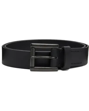 YOHJI YAMAMOTO マットソフトレザー 30mm プレーン ベルト - サムネイル1