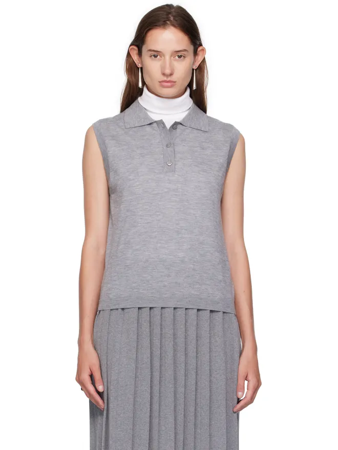 Lisa Yang Lisa Yang Lise ニットポロシャツの商品画像
