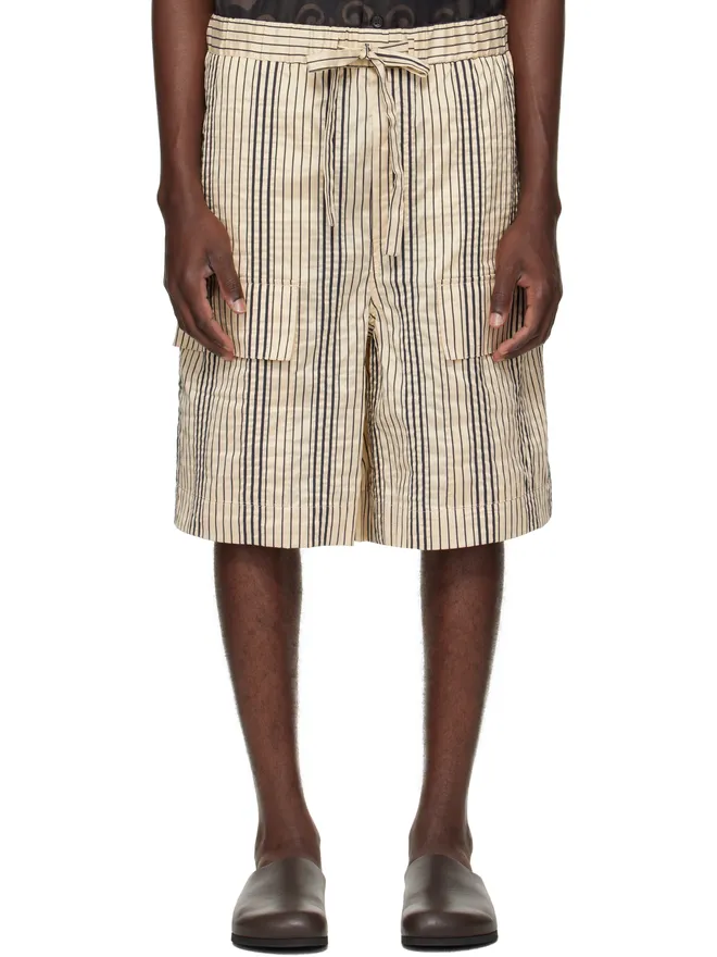Commas Commas Rope Stripe ポケット ショートパンツの商品画像
