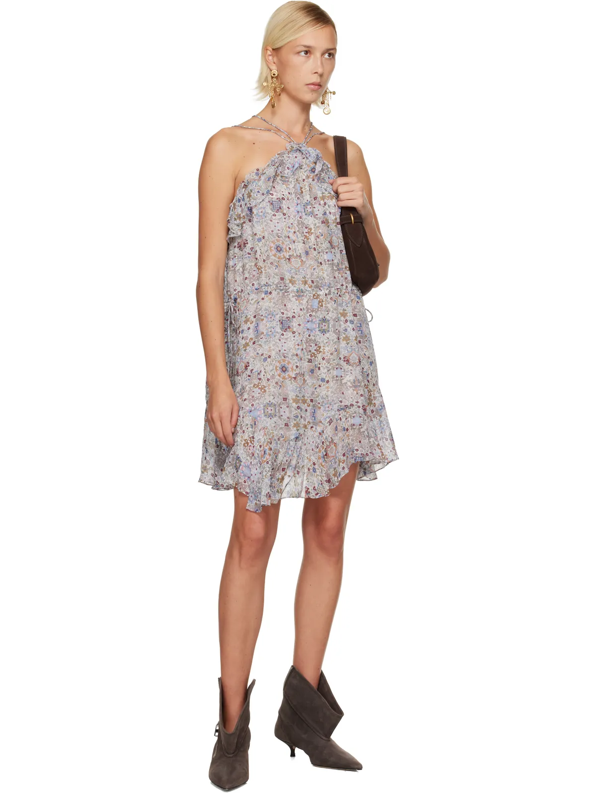 Isabel Marant Etoile Betty ミニワンピース - 画像4