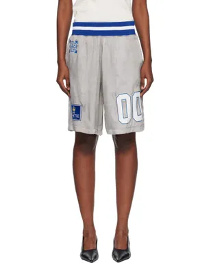 OFF-WHITE Dyed Vi Sat 00 ルーズフィット ショートパンツ - サムネイル1