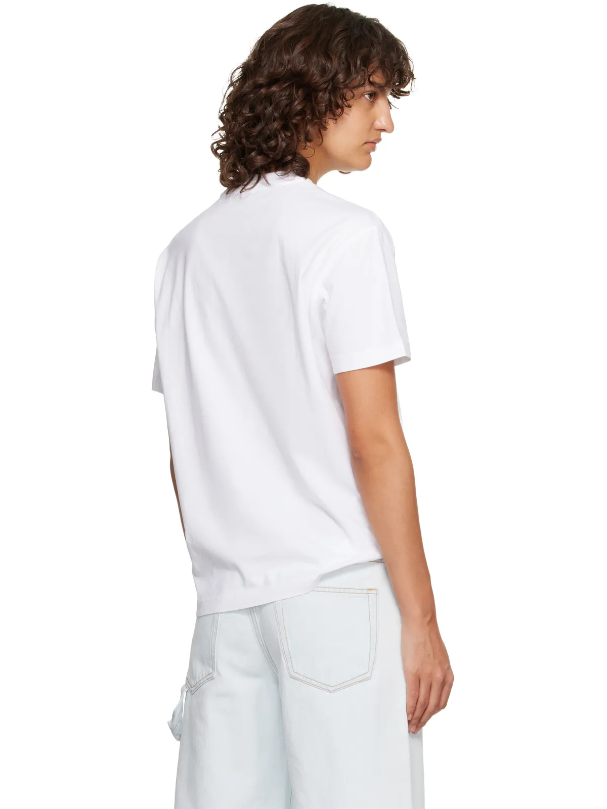 OFF-WHITE Big Logo Bookish Regular Tシャツ - 画像3