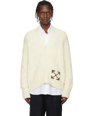 OFF-WHITE Arrow 3D Stitch カーディガン - サムネイル1