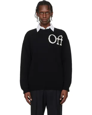 OFF-WHITE Bookish Knit クルーネックセーター - サムネイル1