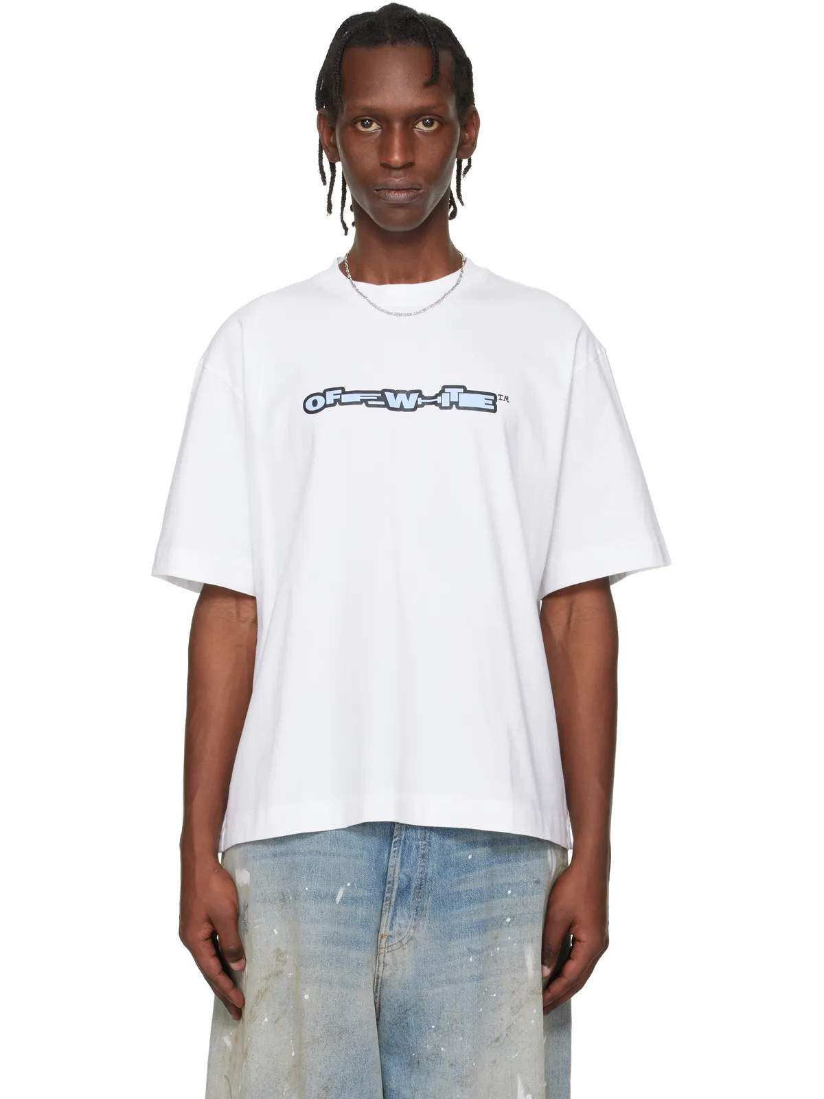 OFF-WHITE Baseball Arrow Skate Tシャツ - 画像1
