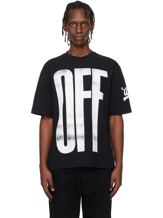 OFF-WHITE OFF-WHITE Big Off Diagonal Skate ロゴ Tシャツの商品画像