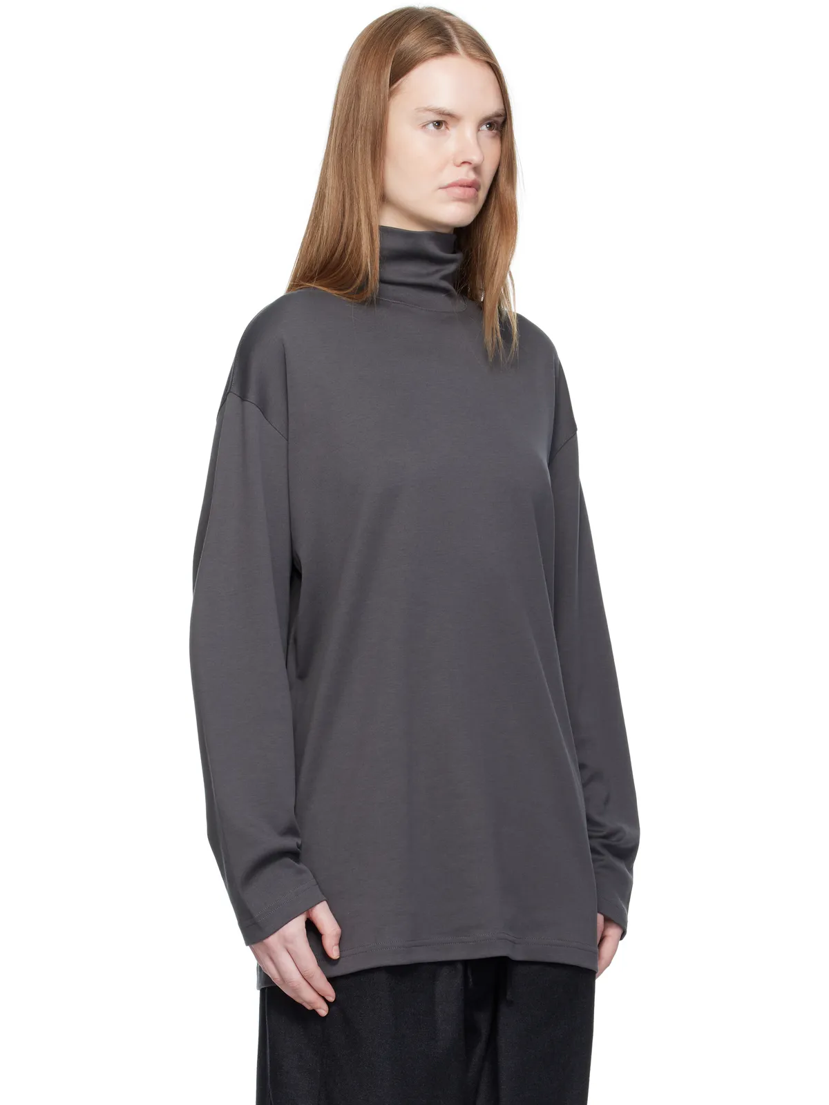 Lemaire リラックス モックネック Tシャツ - 画像2