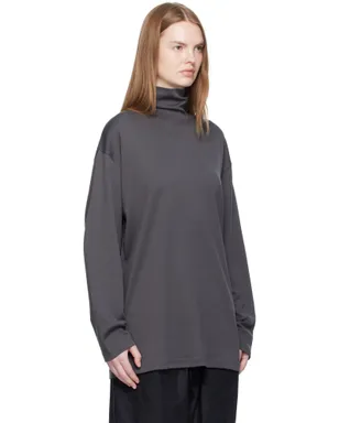 Lemaire リラックス モックネック Tシャツ - サムネイル2