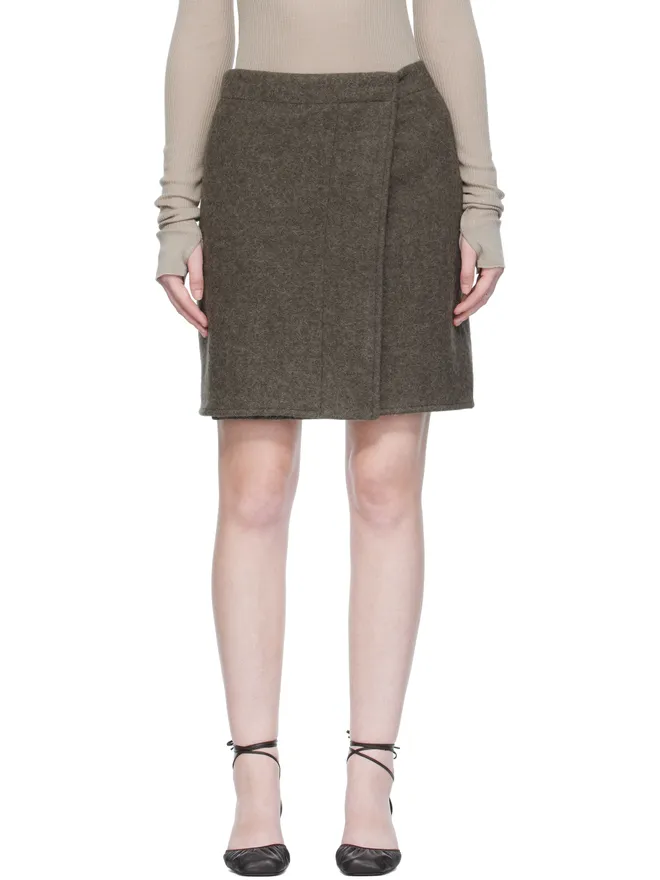 Lemaire Lemaire Wrapover ミニスカートの商品画像