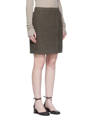Lemaire Wrapover ミニスカート - サムネイル2