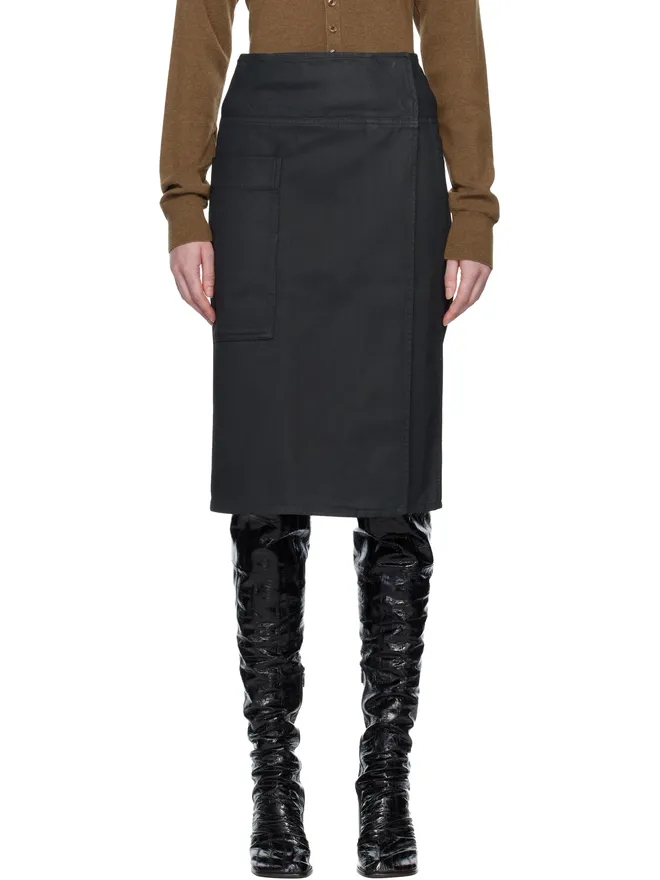 Lemaire Lemaire Apron デニム ミディアムスカートの商品画像
